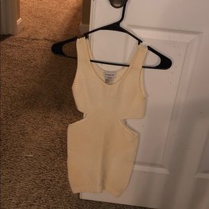 Bebe cutout dress